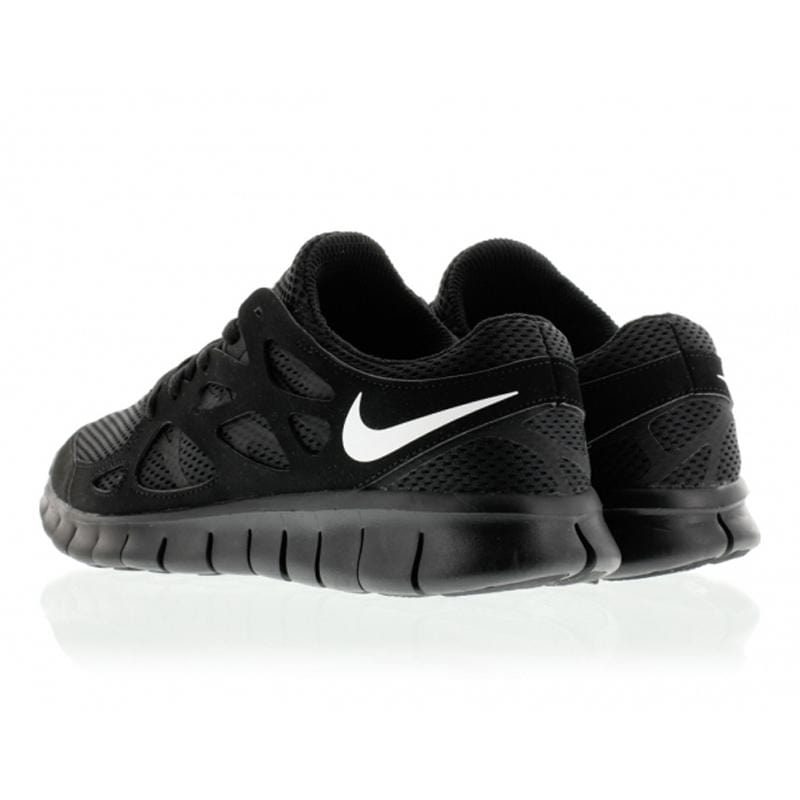 Nike Free Run 2 NSW Black-White-Black — UK 3 | EU 35.5 | US 3.5 — Back View