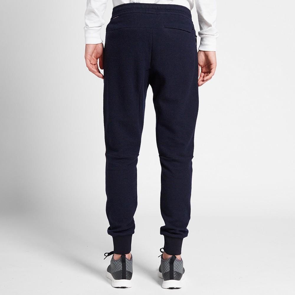 NIKELAB WOOL PANT 'Navy Heather' — XXS — Back View