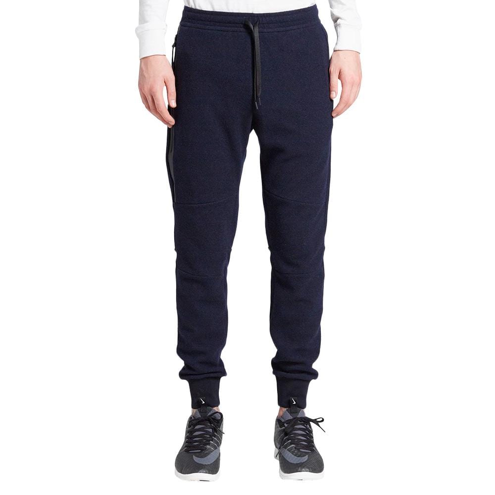 NIKELAB WOOL PANT 'Navy Heather' — XXS — Front View