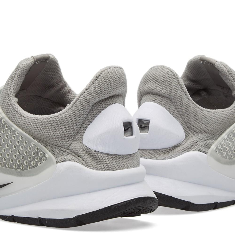Nike Sock Dart Medium Grey — UK 3 | EU 35.5 | US 3.5 — Back View