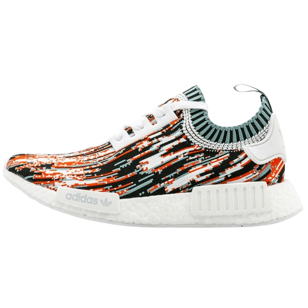Sneakersnstuff x adidas NMD_R1 Primeknit Datamosh Pack — UK 3.5 | EU 36 | US 4 — Front View