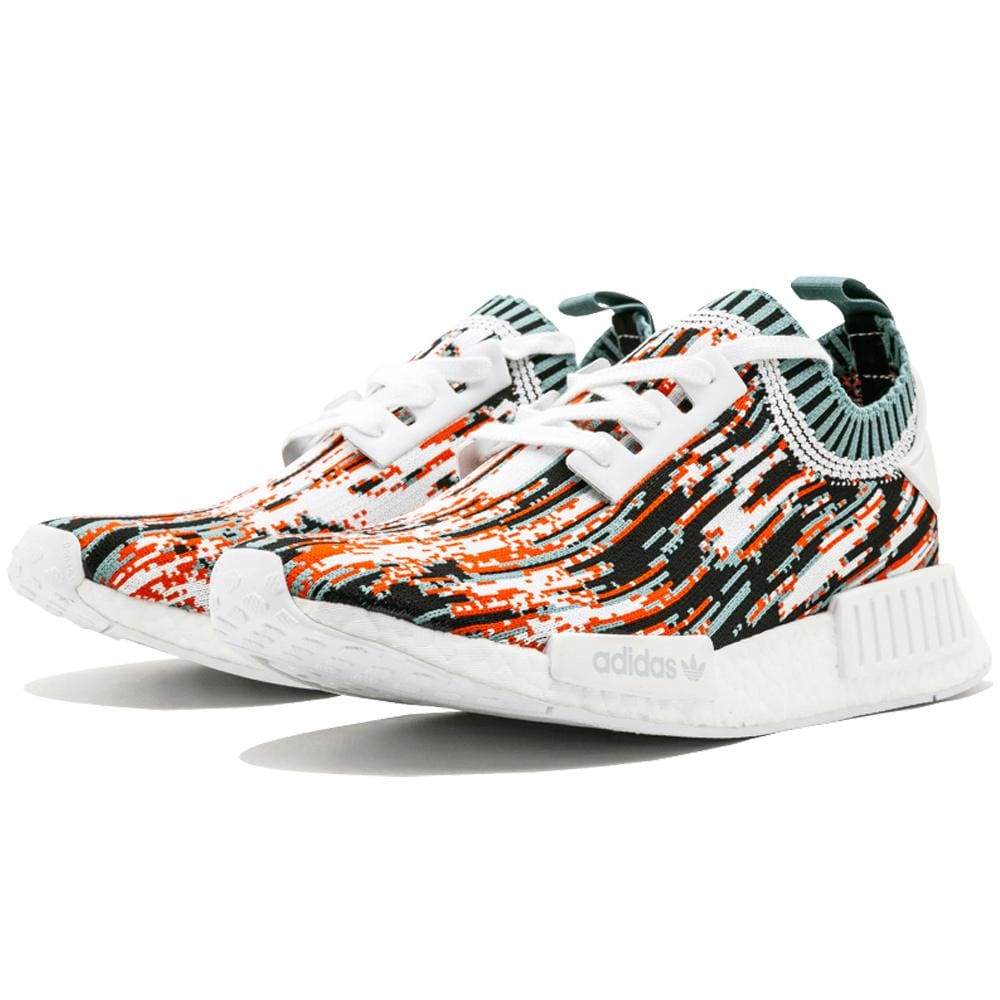 Sneakersnstuff x adidas NMD_R1 Primeknit Datamosh Pack — UK 3.5 | EU 36 | US 4 — Back View