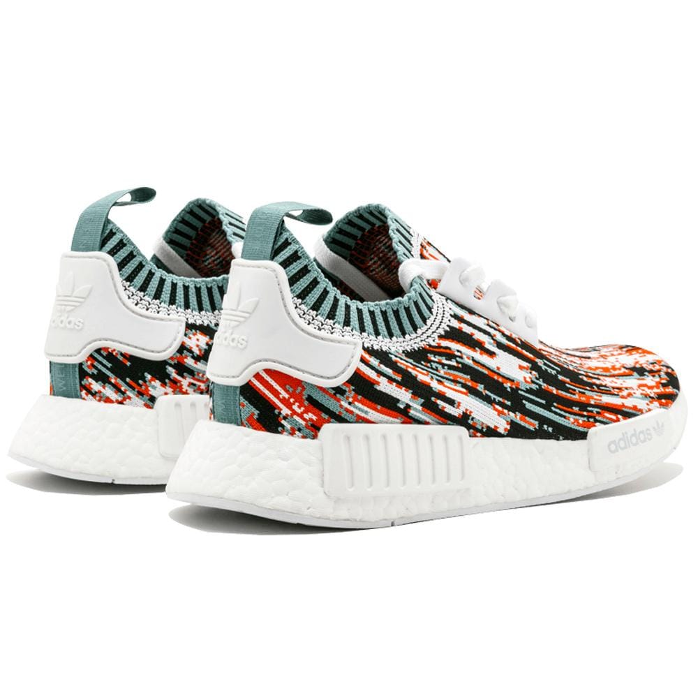 Sneakersnstuff x adidas NMD_R1 Primeknit Datamosh Pack — UK 3.5 | EU 36 | US 4 — Side View