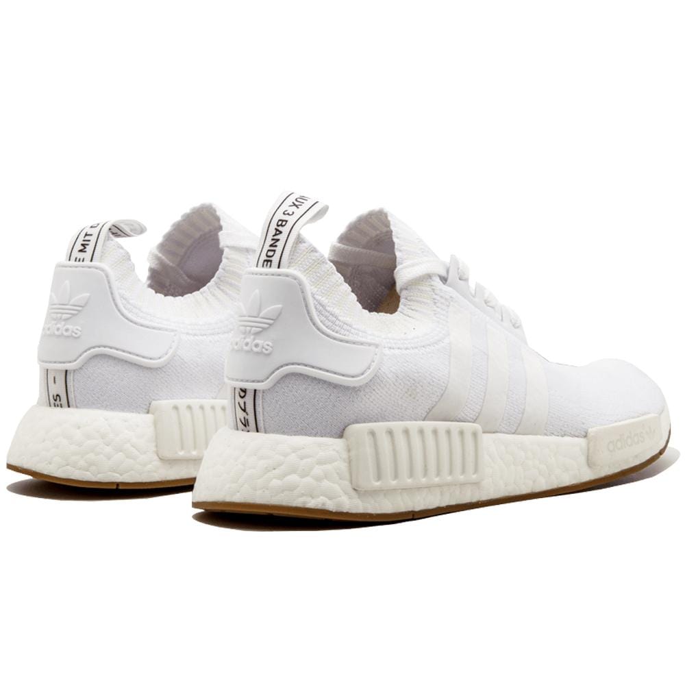 adidas NMD_R1 Primeknit Footwear White-Gum — UK 3.5 | EU 36 | US 4 — Alternate View 7