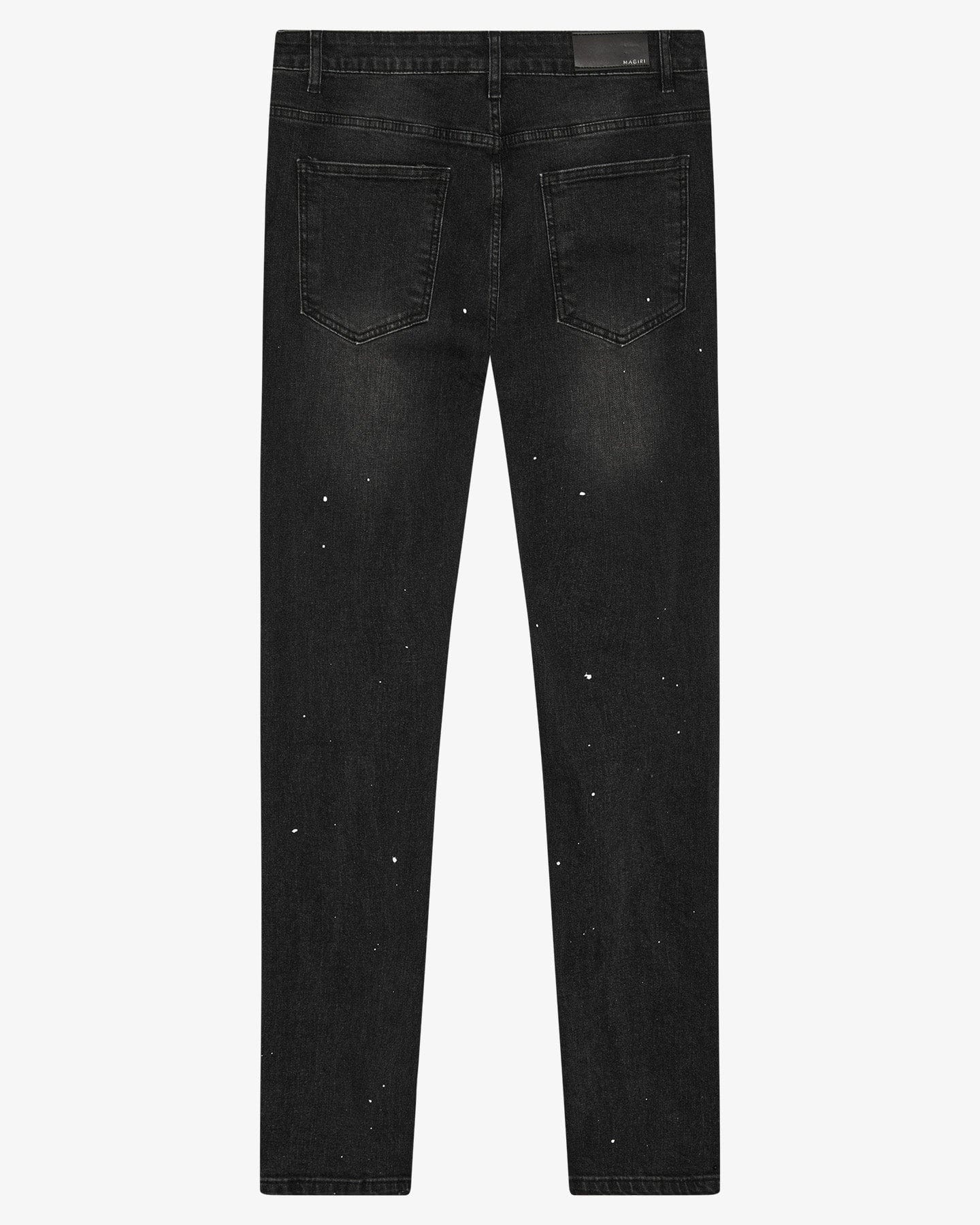 Magiri Noir Ripped Slim Jeans 'Black' — Black — Size 28 — Side View