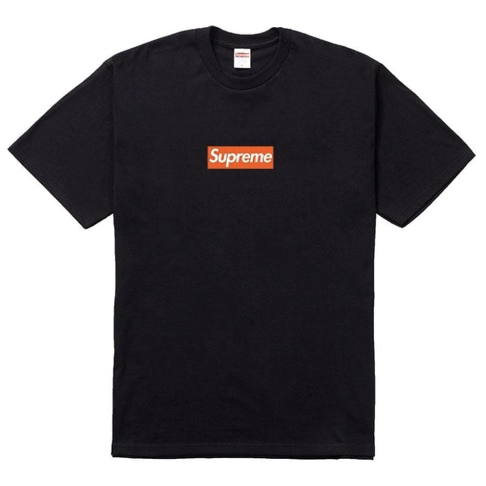 Supreme San Francisco Box Logo Tee Black — XXS — Front View