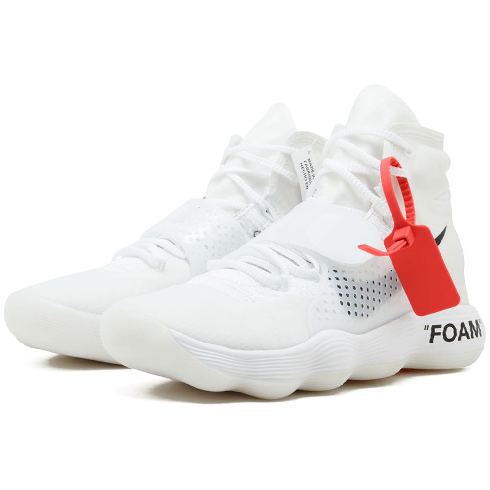Off-White x Nike React Hyperdunk 2017 — UK 3 | EU 35.5 | US 3.5 — Back View