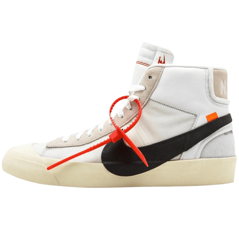 Off-White x Nike Blazer Mid — UK 3 | EU 35.5 | US 3.5 — Front View