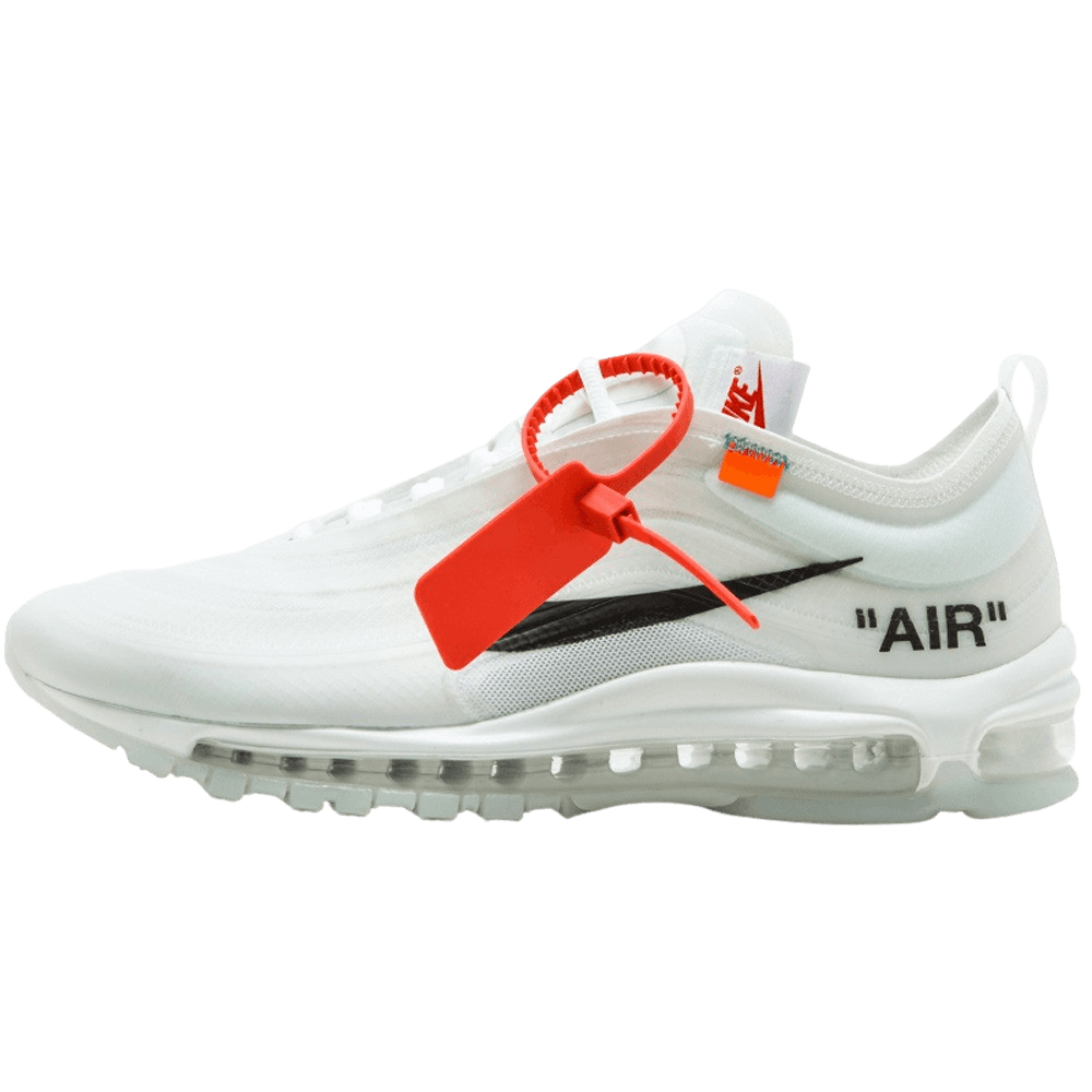 OFF-WHITE x Nike Air Max 97 OG - White — UK 3 | EU 35.5 | US 3.5 — Front View