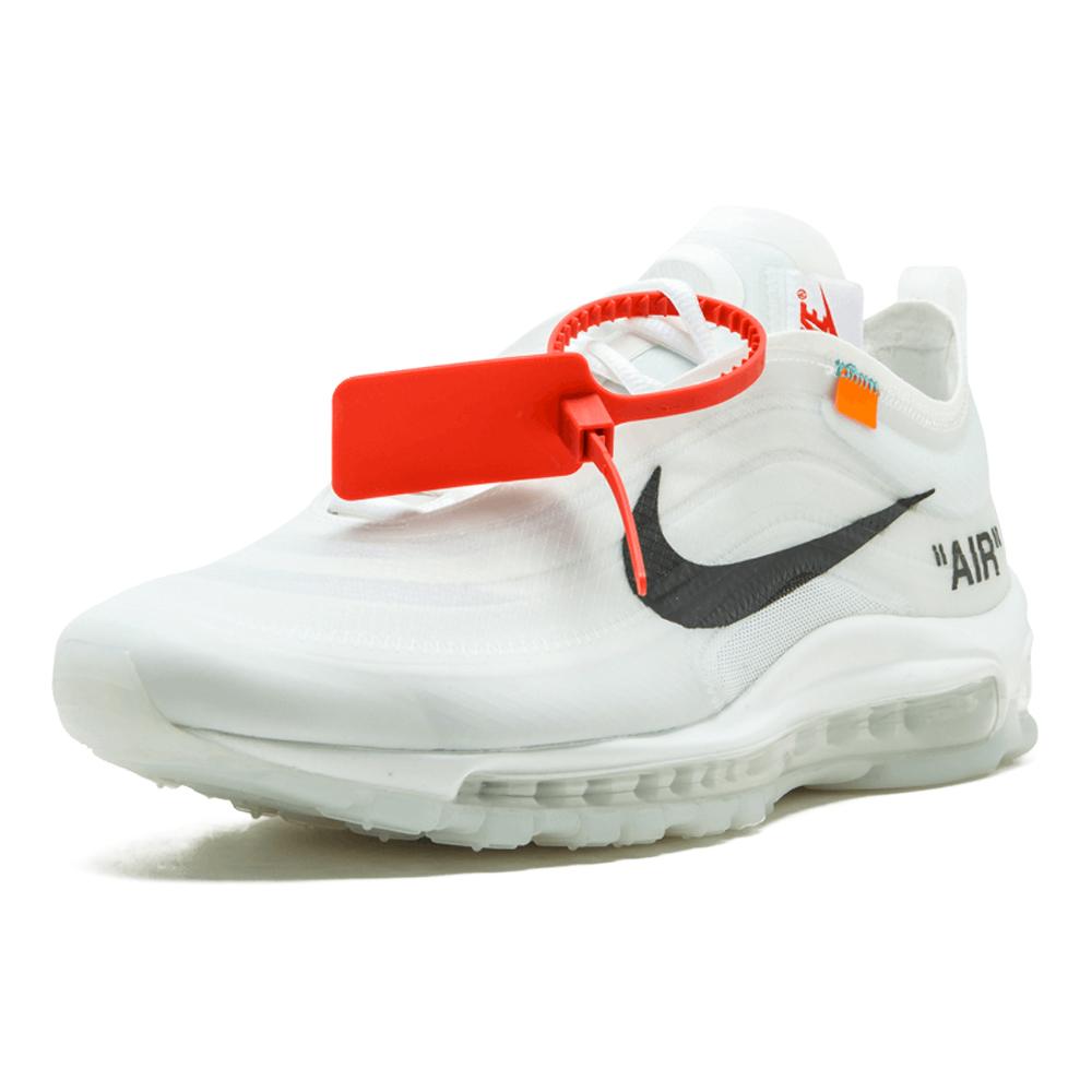 OFF-WHITE x Nike Air Max 97 OG - White — UK 3 | EU 35.5 | US 3.5 — Top View