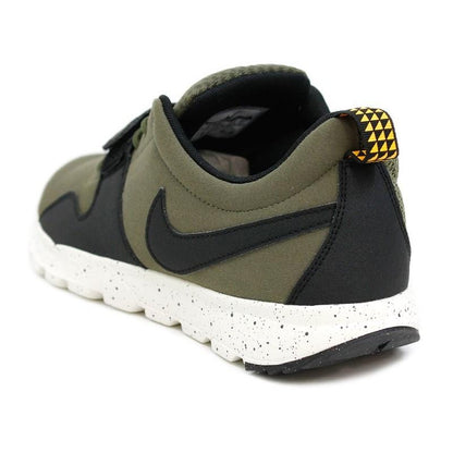 Nike SB Trainerendor Medium Olive - Black - Orange — UK 3 | EU 35.5 | US 3.5 — Back View