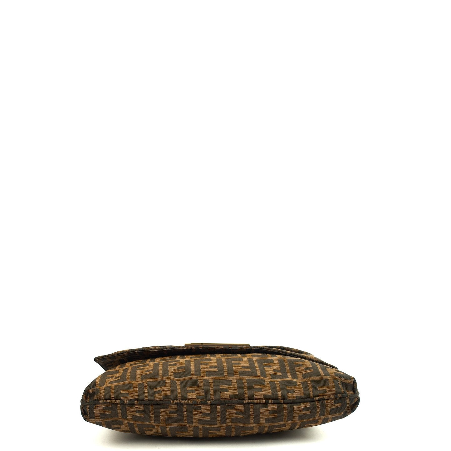 Fendi Shoulder Bag Zucca Shoulder Bag in Zucca FF, Canvas — Detail View