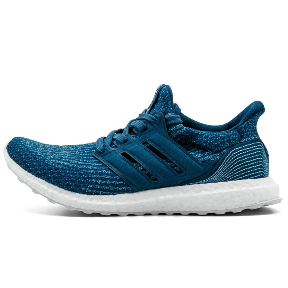Parley x adidas Ultra Boost 3.0 Blue Night — UK 3.5 | EU 36 | US 4 — Front View