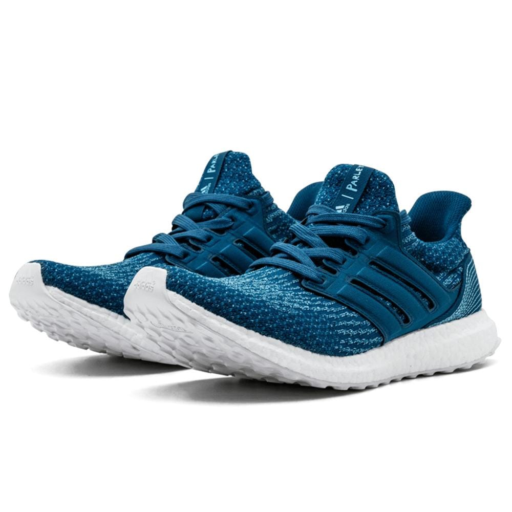 Parley x adidas Ultra Boost 3.0 Blue Night — UK 3.5 | EU 36 | US 4 — Side View