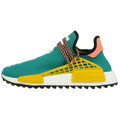 Pharrell Williams x adidas NMD HU Trail Sun Glow-EQT Yellow — UK 3.5 | EU 36 | US 4 — Front View