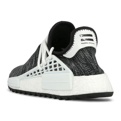 Pharrell Williams x adidas NMD Human Race Trail Core Black-White — UK 3.5 | EU 36 | US 4 — Back View
