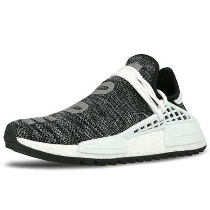 Pharrell Williams x adidas NMD Human Race Trail Core Black-White — UK 3.5 | EU 36 | US 4 — Side View