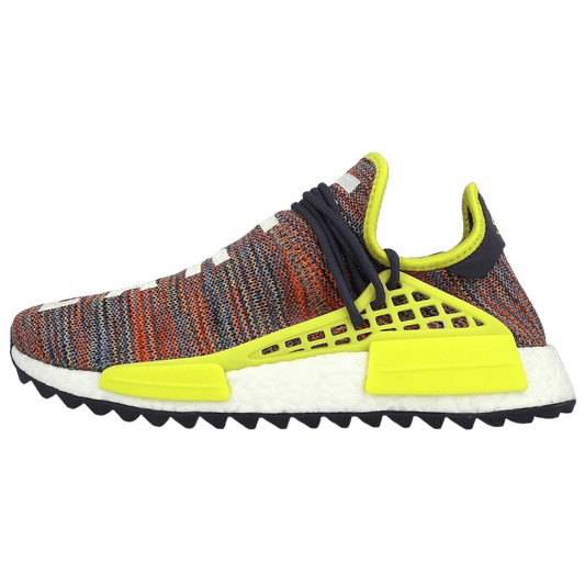Pharrell Williams x adidas NMD Human Race Trail Multi — UK 3.5 | EU 36 | US 4 — Front View