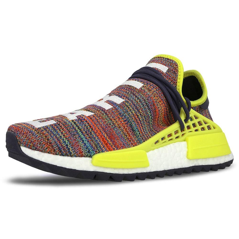Pharrell Williams x adidas NMD Human Race Trail Multi — UK 3.5 | EU 36 | US 4 — Side View