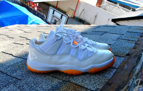 Air Jordan 11 Low GS Citrus — UK 13.5 | EU 32 | US 1Y — Side View