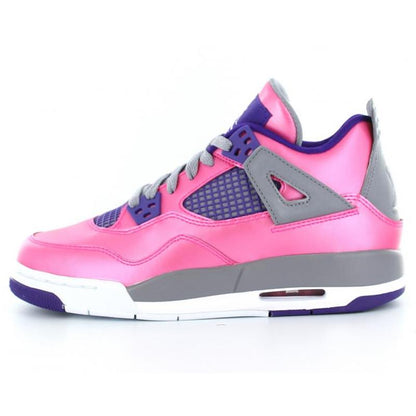 Air Jordan IV (4) GS Pink Foil — UK 13.5 | EU 32 | US 1Y — Front View