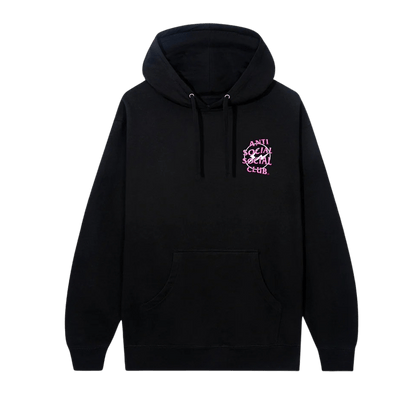 Anti Social Social Club x Fragment Precious Petals Hoodie 'Black Pink' (FW22) — XXS — Side View