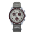 Swatch x Omega Bioceramic Moonswatch Mission to Pluto — One Size — Front View