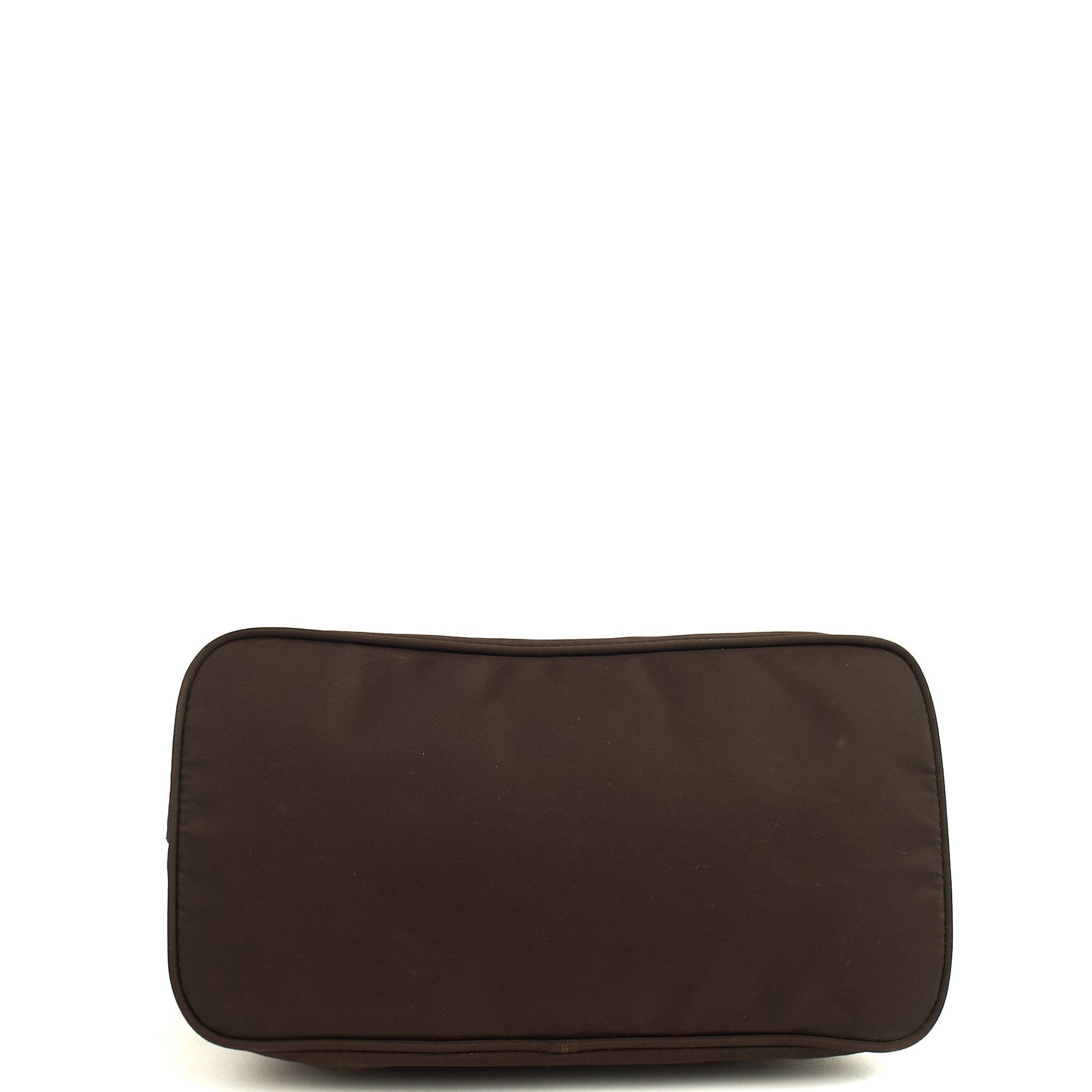 Prada Tote Nylon Tote Bag in Green, Nylon — Top View