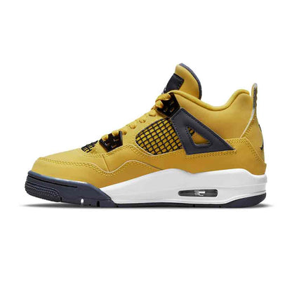 Air Jordan 4 Retro 'Lightning' 2021 — 6 UK — Side View