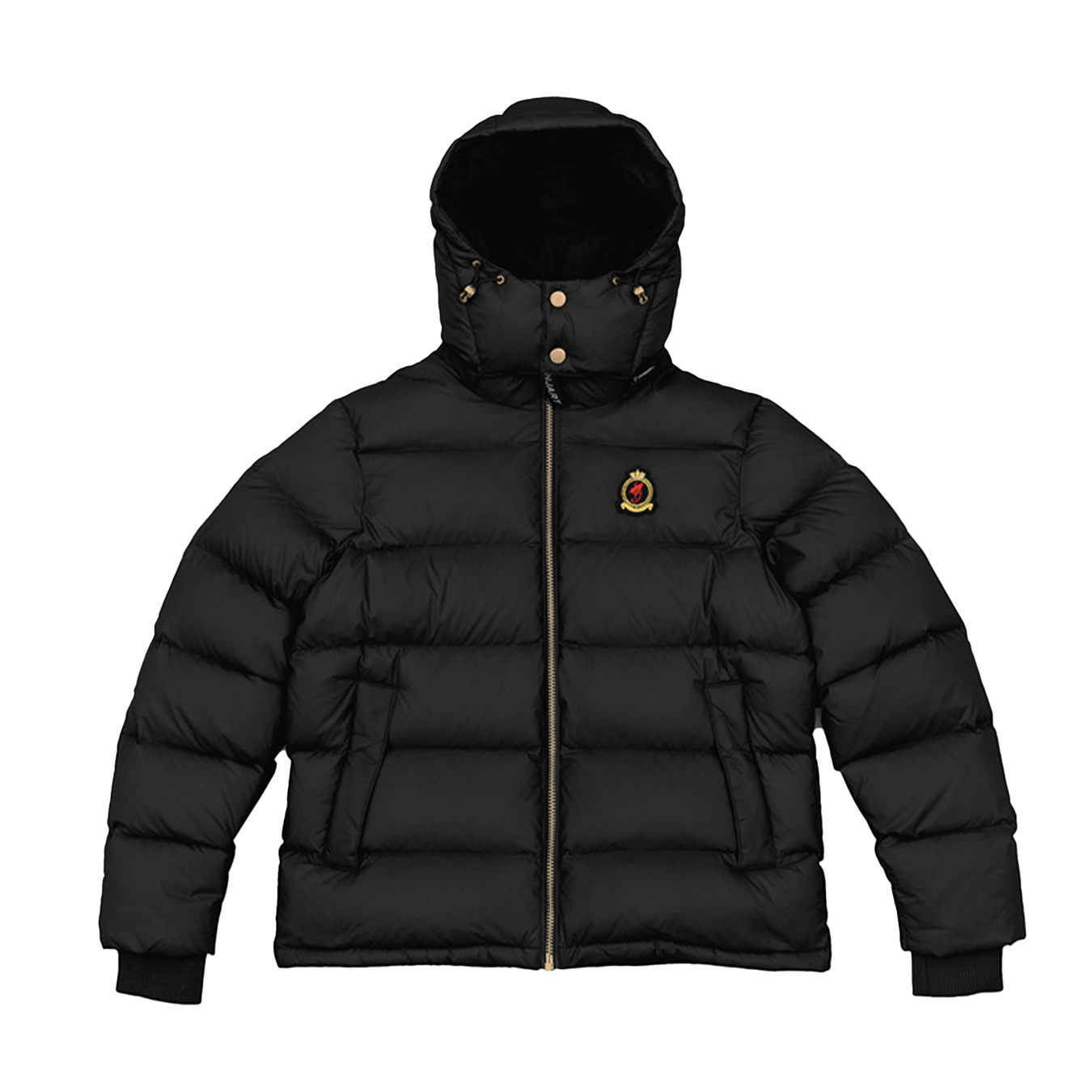 Benjart Heritge Puffer 'Gold-Black' — XXS — Front View
