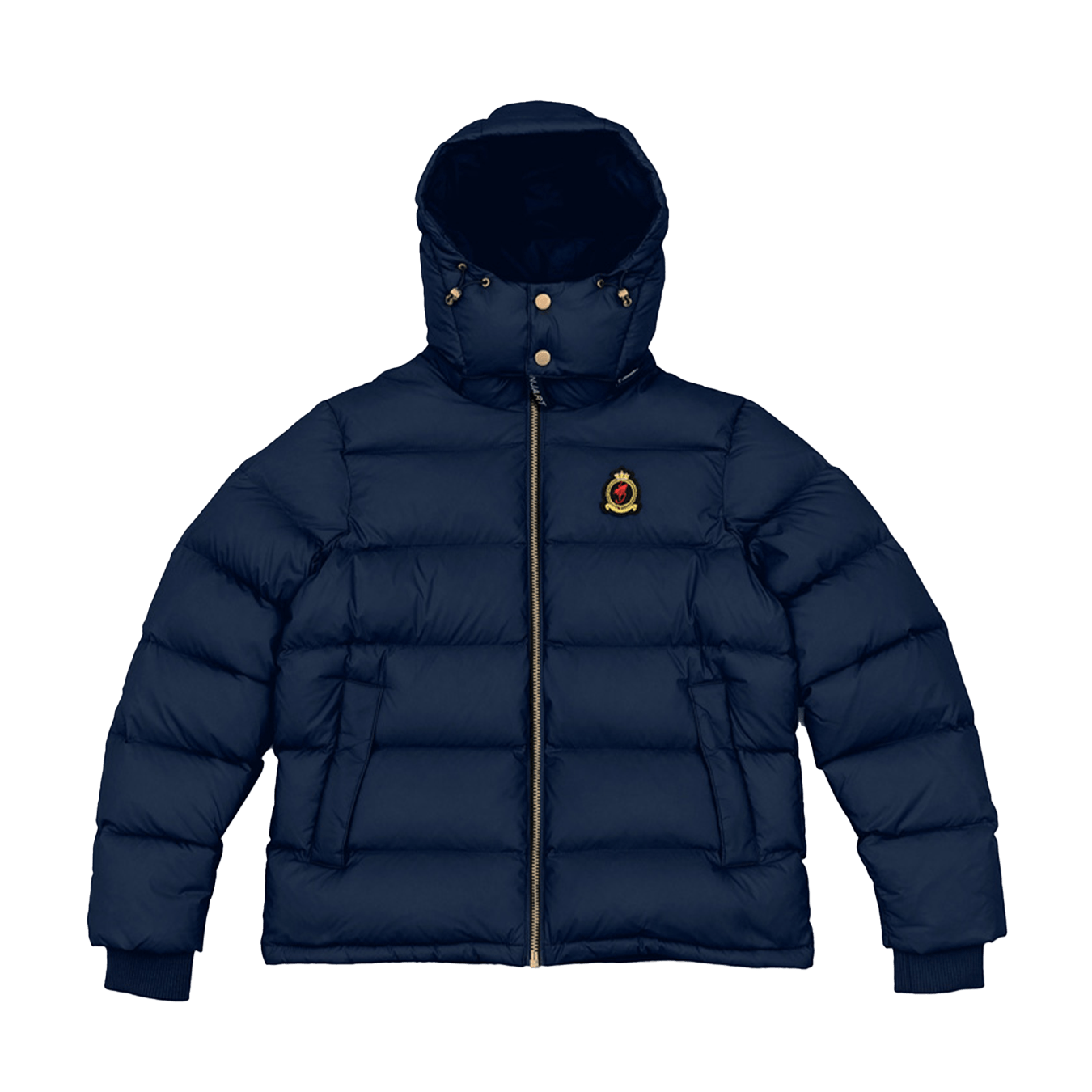 Benjart Heritge Puffer 'Gold-Navy' — XXS — Front View
