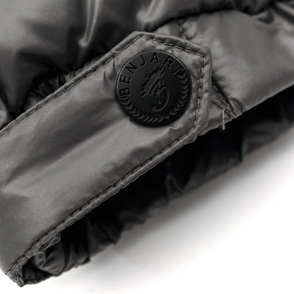 Benjart Racer Puffer 'Grey' — XXS — Back View