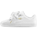Puma Basket Heart 'White' — UK 3 | EU 35.5 | US 5.5 — Front View