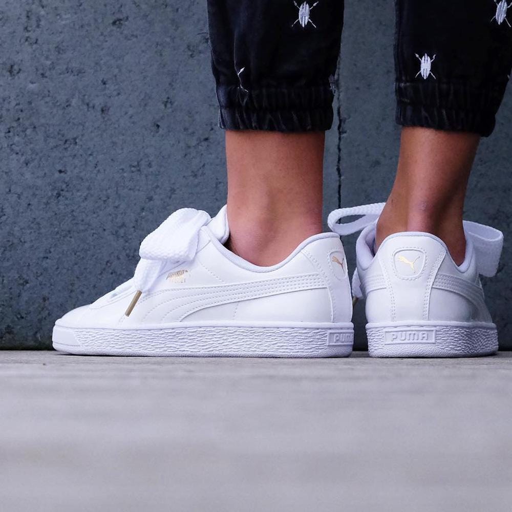 Puma Basket Heart 'White' — UK 3 | EU 35.5 | US 5.5 — Alternate View 7