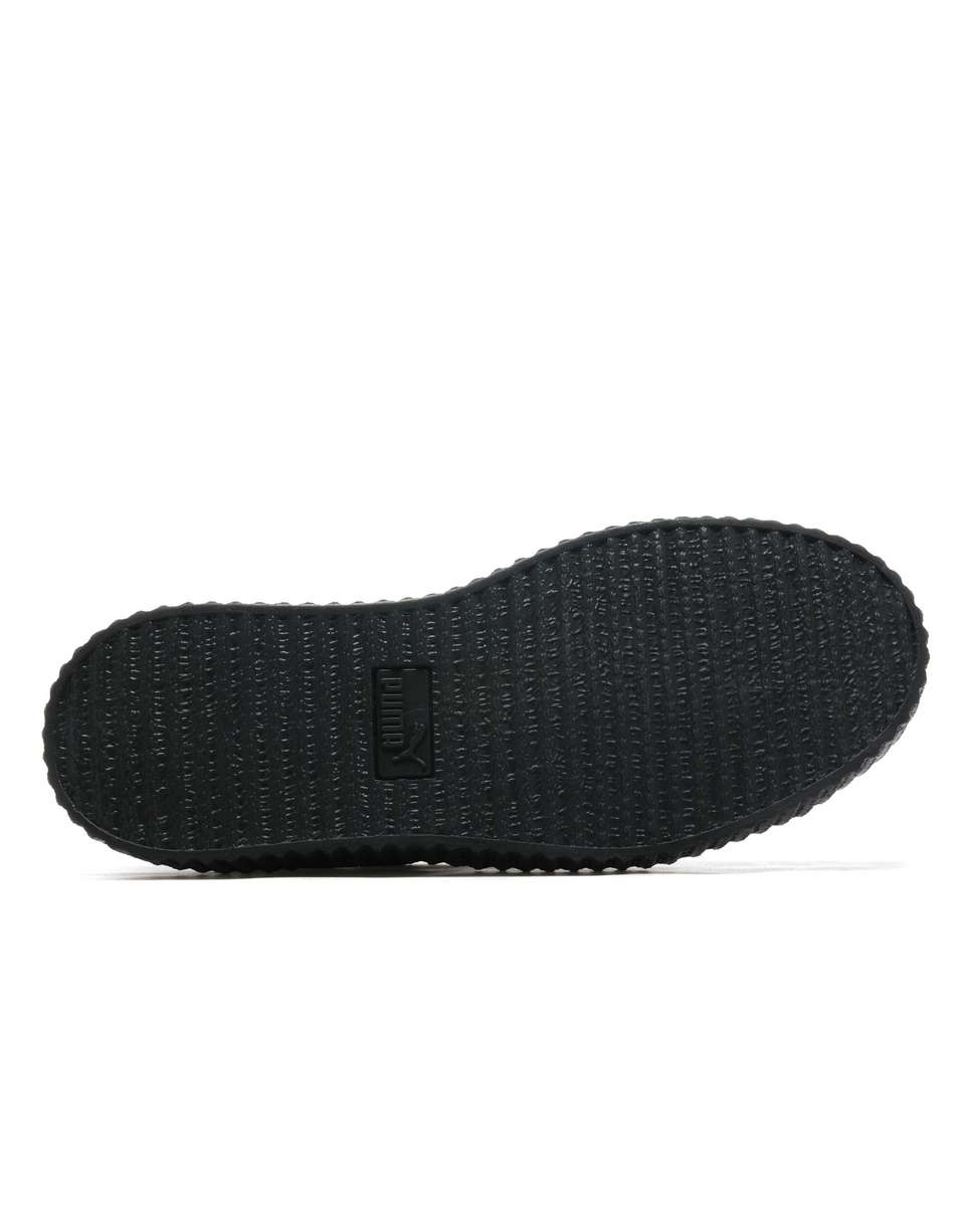 PUMA x Rihanna Suede Creepers Triple Black — UK 3 | EU 35.5 | US 5.5 — Side View