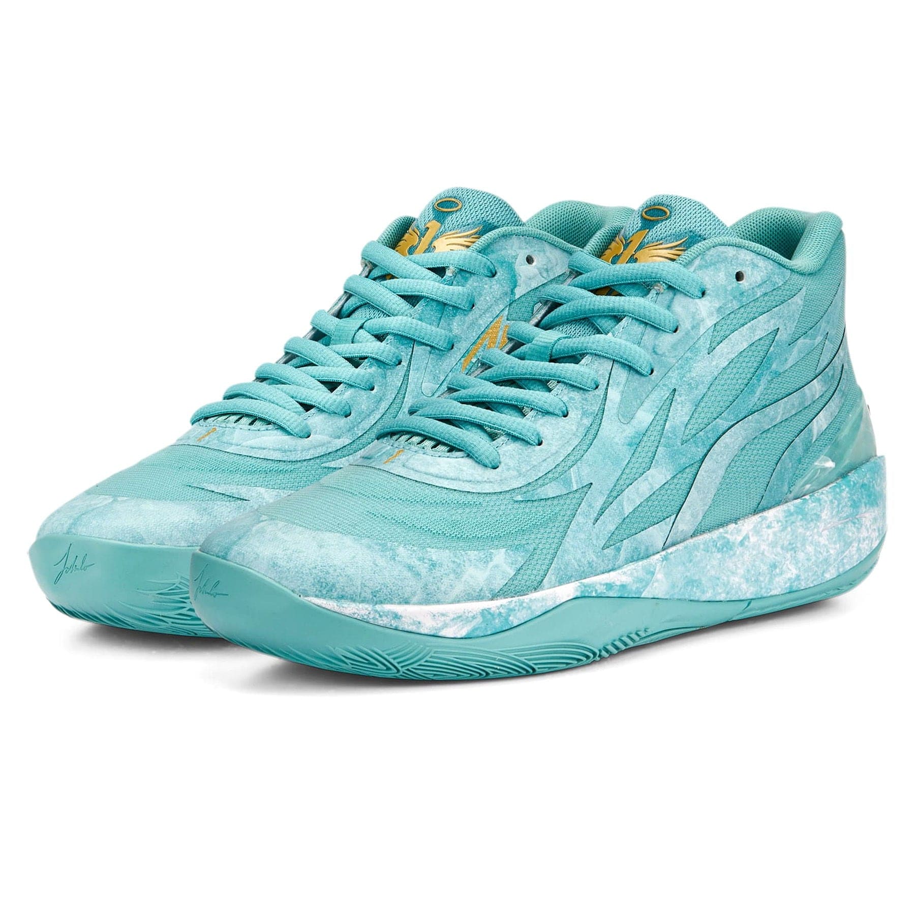 Puma LaMelo Ball MB.02 'Jade' — UK 5 | EU 38 | US 6 — Side View