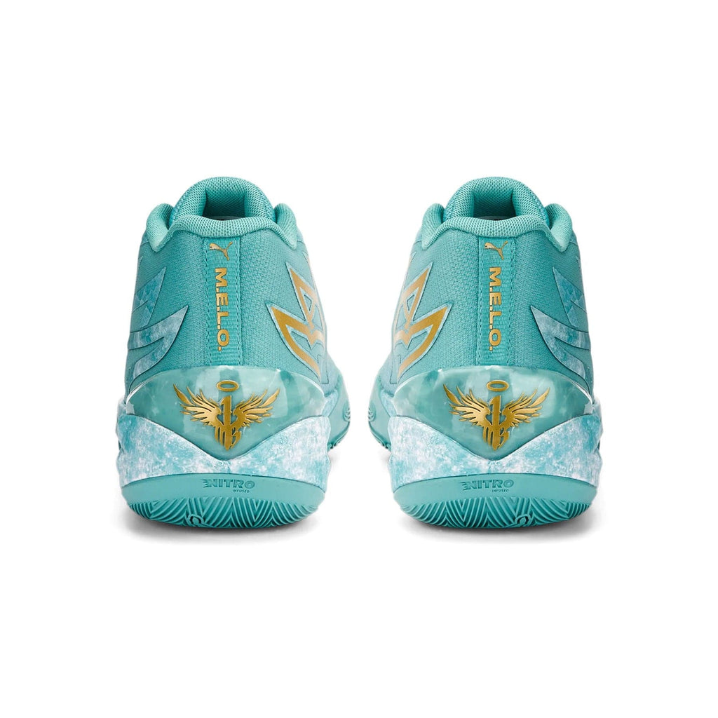 Puma LaMelo Ball MB.02 'Jade' — UK 5 | EU 38 | US 6 — Top View