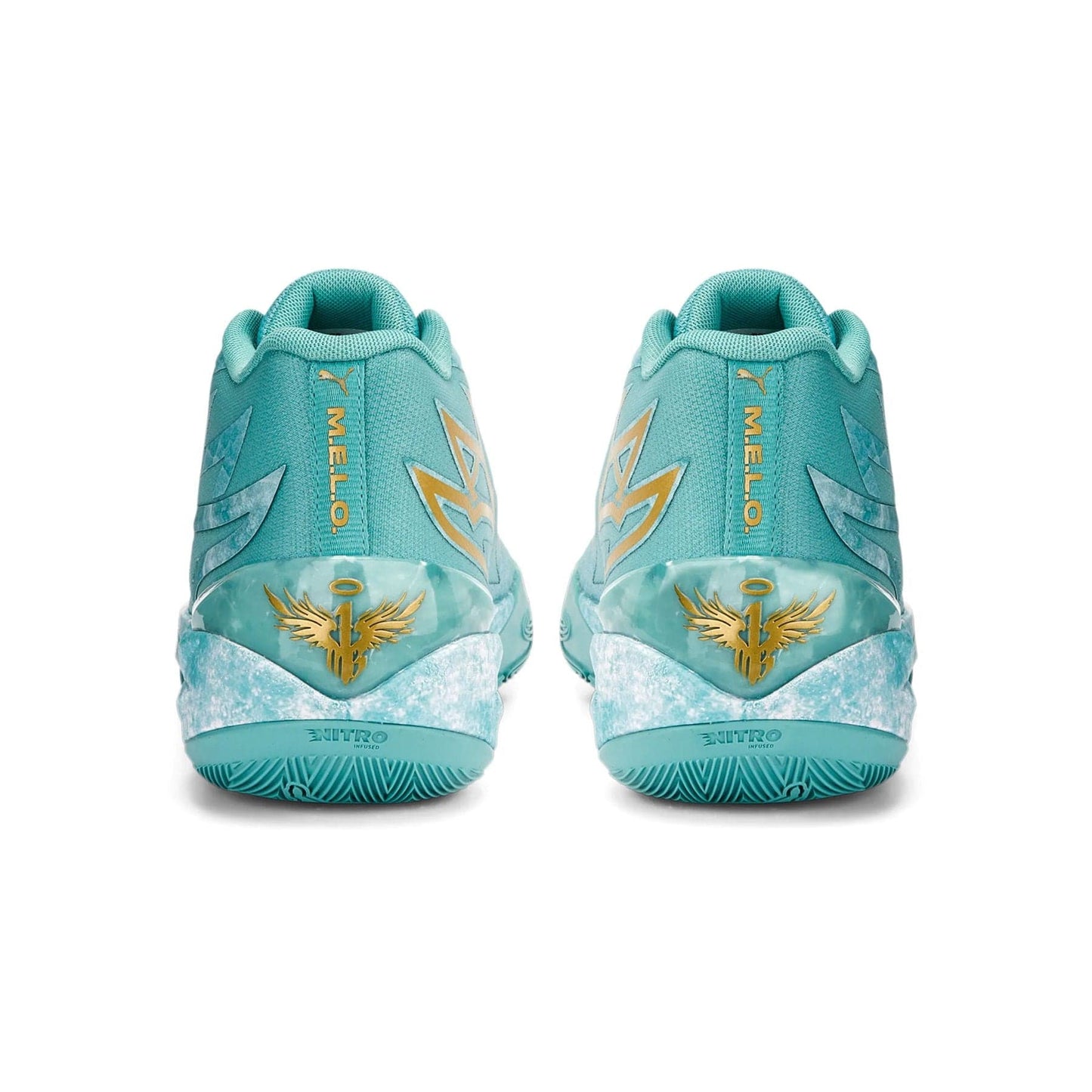 Puma LaMelo Ball MB.02 'Jade' — UK 5 | EU 38 | US 6 — Top View