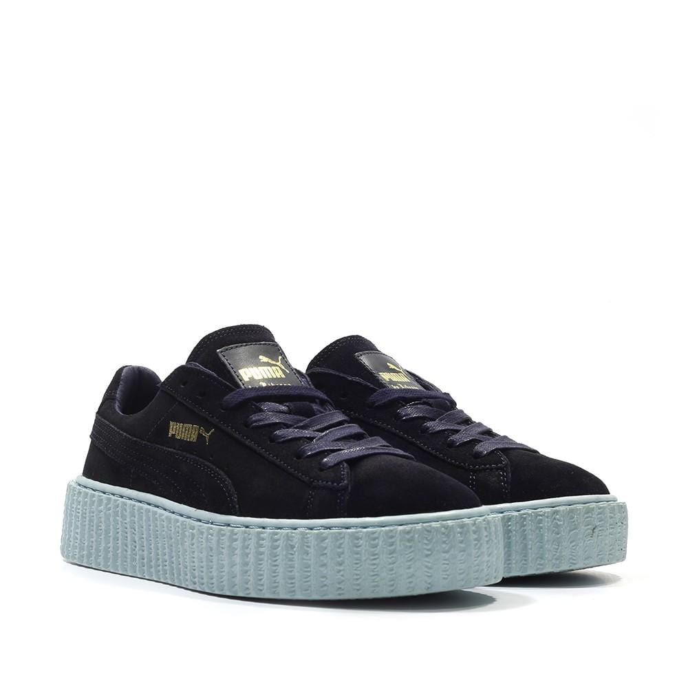 PUMA X RIHANNA SUEDE CREEPER 'PEACOAT-COOL BLUE' — UK 3 | EU 35.5 | US 5.5 — Detail View