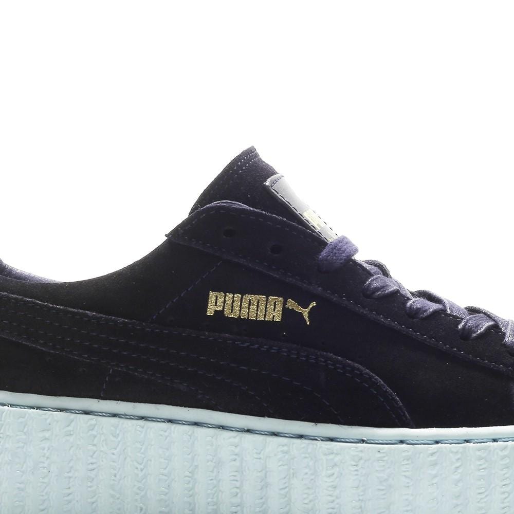 PUMA X RIHANNA SUEDE CREEPER 'PEACOAT-COOL BLUE' — UK 3 | EU 35.5 | US 5.5 — Lifestyle View