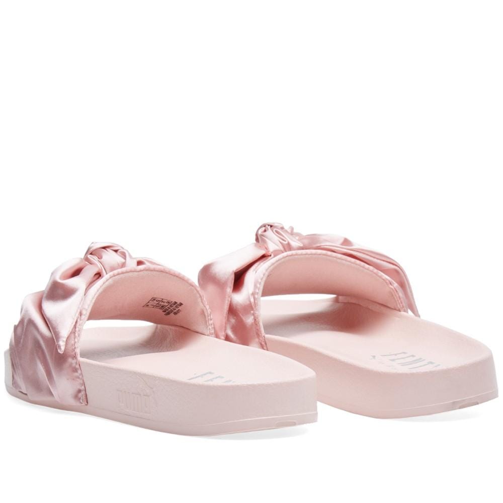 Puma x Fenty by Rihanna Bow Slide "Silver Pink" — UK 3 | EU 35.5 | US 5.5 — Back View