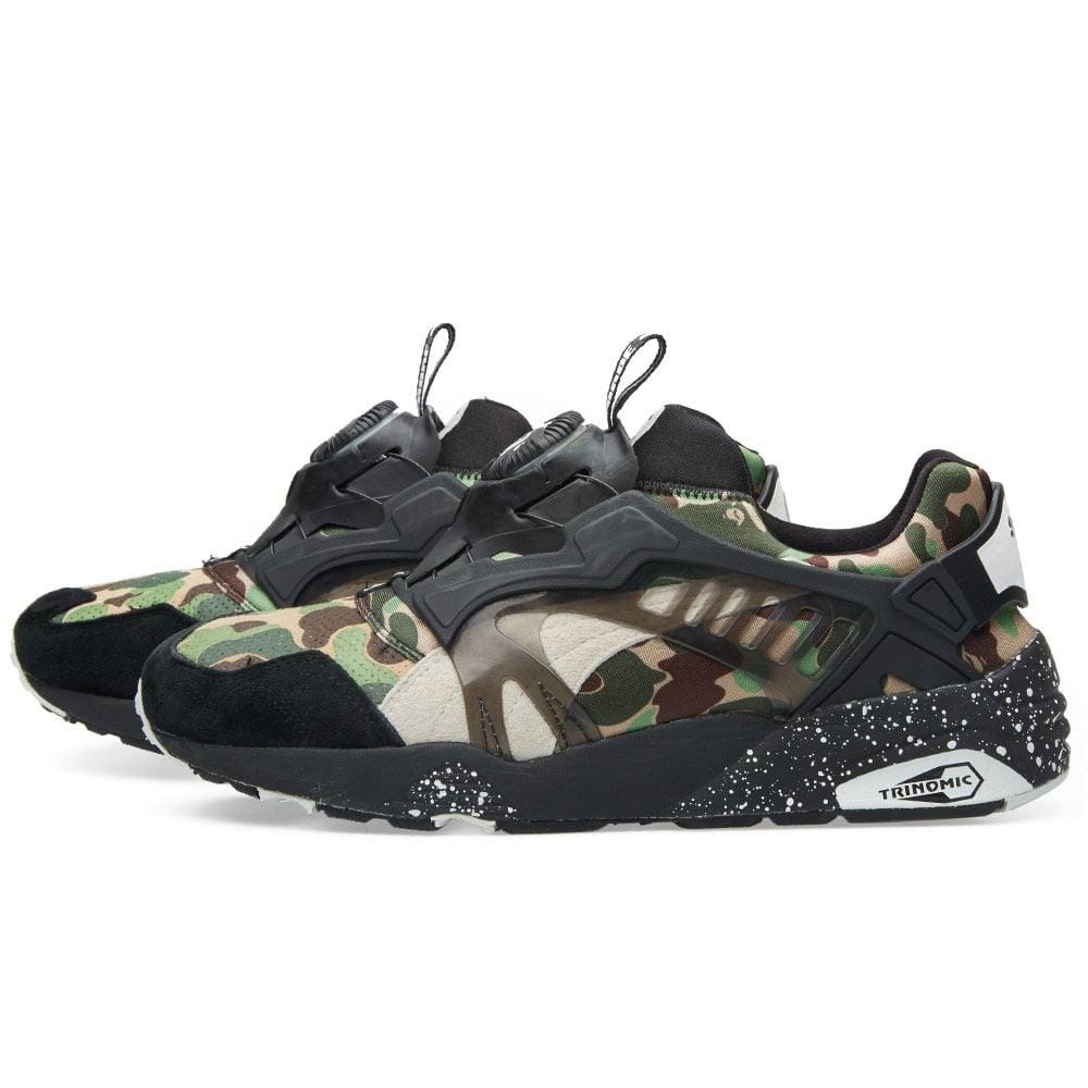 PUMA X BAPE DISC BLAZE Curds & Whey — UK 5 | EU 38 | US 6 — Front View