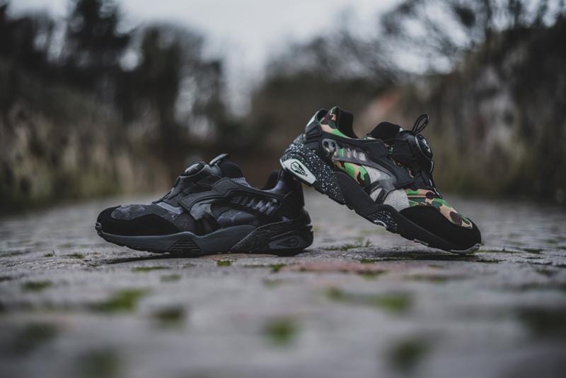 PUMA X BAPE DISC BLAZE Curds & Whey — UK 5 | EU 38 | US 6 — Alternate View 8