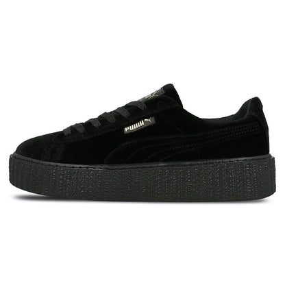 PUMA X FENTY CREEPER VELVET Black — UK 3 | EU 35.5 | US 5.5 — Front View