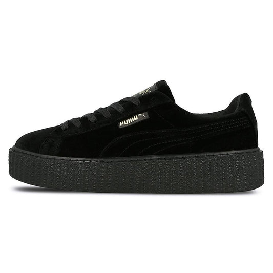 PUMA X FENTY CREEPER VELVET Black — UK 3 | EU 35.5 | US 5.5 — Front View