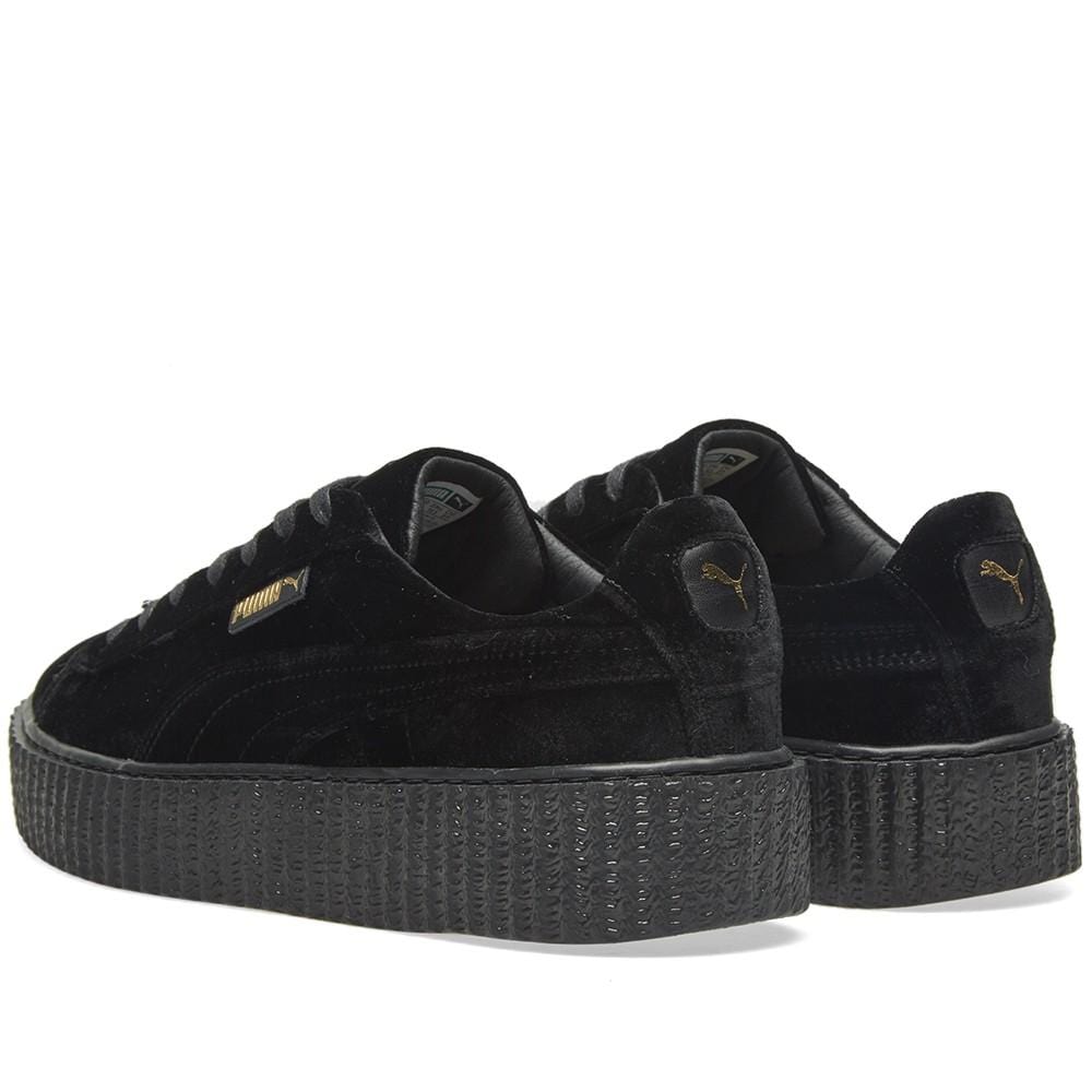 PUMA X FENTY CREEPER VELVET Black — UK 3 | EU 35.5 | US 5.5 — Alternate View 8