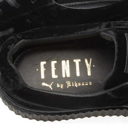 PUMA X FENTY CREEPER VELVET Black — UK 3 | EU 35.5 | US 5.5 — Detail View