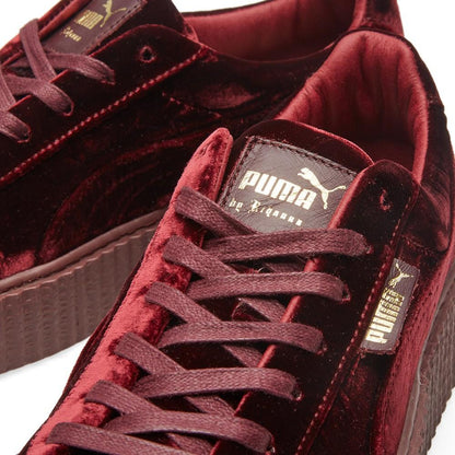 Fenty x Wmns Velvet Creeper 'Burgundy' — UK 6.5 | EU 40 | US 9 — Side View