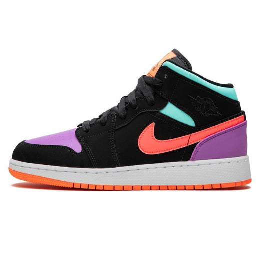 Air Jordan 1 Mid GS 'Candy' — UK 13.5 | EU 32 | US 1Y — Front View