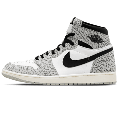 Air Jordan 1 Retro High OG 'White Cement' — UK 3 | EU 35.5 | US 3.5 — Front View